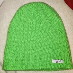 Neff Vibrant Lime Green Women's Beanie